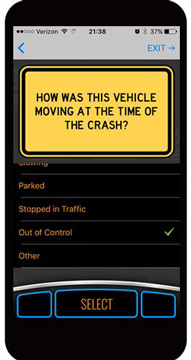 AccidentPlan - How was the vehicle moving